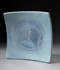 Square Plate Stoneware Matt Glaze Pale Blue: SP 4-4 $55